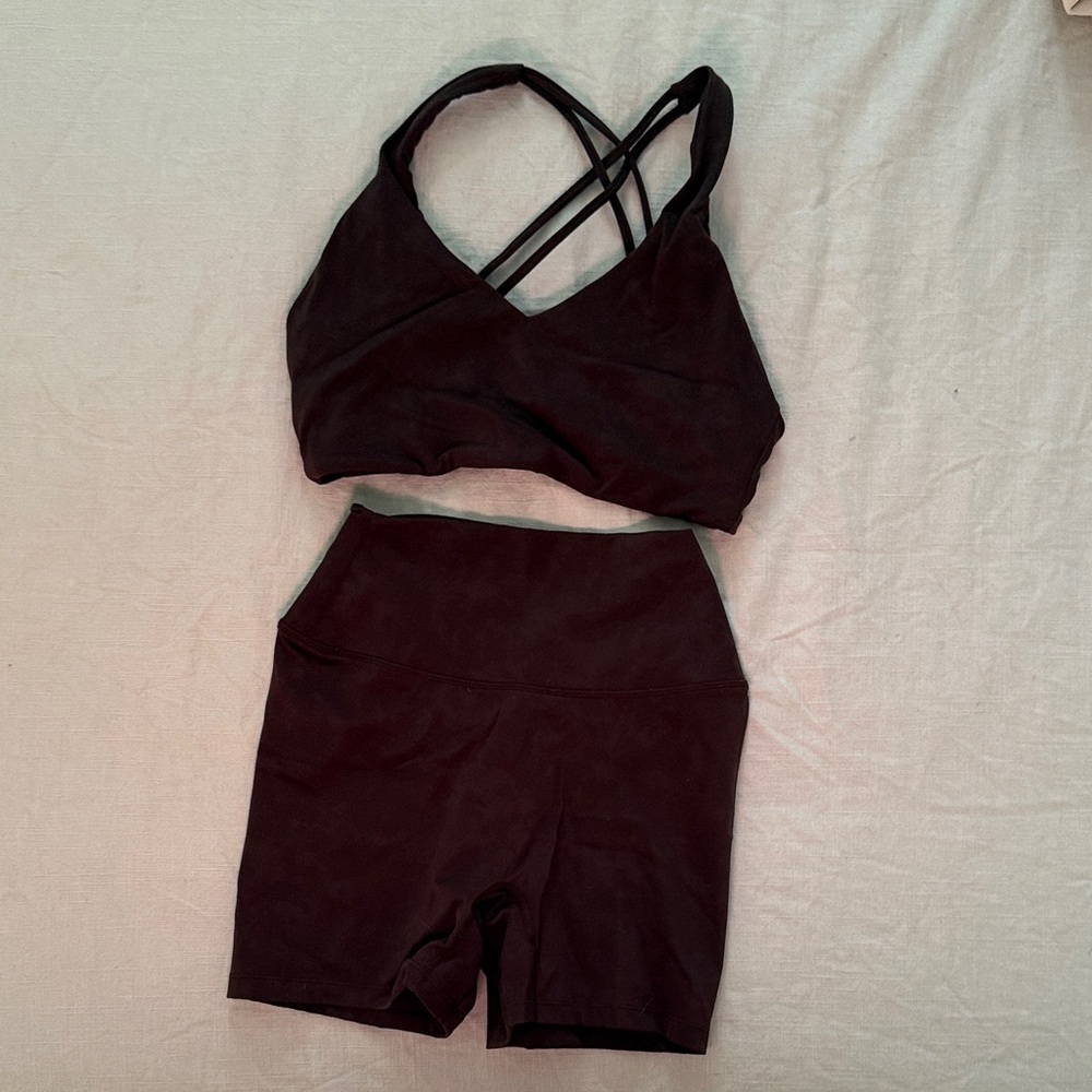 Women's brown Athletic Shorts CSB
